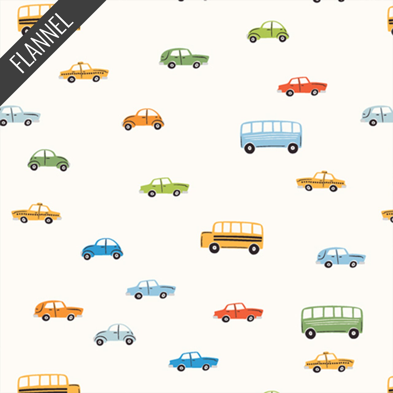 Little Wheels Snug Flannel in White Linen (f11800) | Art Gallery Flannel | AGF Studio | Art Gallery